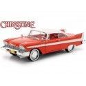 Cochesdemetal.es 1958 Plymouth Fury "Christine" Red-White 1:24 Greenlight 84071