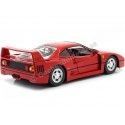Carsdemetal.es 1990 Ferrari F40 Vermelho 1:24 Bburago 18-26016