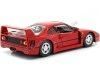 Carsdemetal.es 1990 Ferrari F40 Vermelho 1:24 Bburago 18-26016