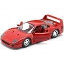 Carsdemetal.es 1990 Ferrari F40 Vermelho 1:24 Bburago 18-26016