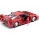 Carsdemetal.es 1990 Ferrari F40 Vermelho 1:24 Bburago 18-26016
