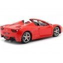 Carsdemetal.es 2011 Ferrari 458 Italia Spider Red 1:24 Bburago 18-26017