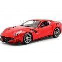 Carsdemetal.es 2015 Ferrari F12 TDF RED 1:24 Bburago 18-26021