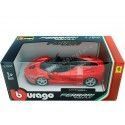 Carsdemetal.es 2015 Ferrari F70 LaFerrari Aperta Red 1:24 Bburago 18-26022