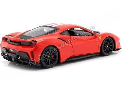 Carsdemetal.es 2018 Ferrari 488 Trilha vermelha 1:24 Bburago 18-26026 2