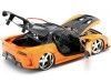 Carsdemetal.es 2006 Mazda RX-7 Fast e Furioso Tóquio Drift Orange/Black 1:24 Jada Toys 30732 253203058
