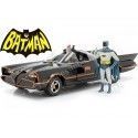 Carsdemetal.es 1966 Série de TV Batmobile com Batman e Robin 1:24 Jada Toys 98259 253215001