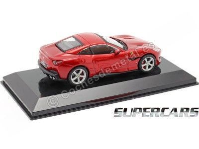 Cochesdemetal.es 2018 Ferrari Portofino "SuperCars" Rojo 1:43 Editorial Salvat SC08 2