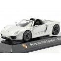 Carsdemetal.es 2013 Porsche 918 Spyder "Supercars" Silver 1:43 Salvat SC09 Editorial