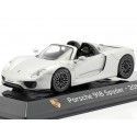 CARSDEMETAL.ES 2013 Porsche 918 Spyder "Supercars" Silver 1:43 Salvat SC09 Editorial