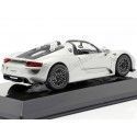 CARSDEMETAL.ES 2013 Porsche 918 Spyder "Supercars" Silver 1:43 Salvat SC09 Editorial