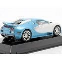 CARSDEMETAL.ES 2005 Bugatti Veyron 16.4 "Supercars" Bloco-Azul 1:43 Éditorial Salvat SC10