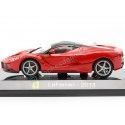 CARSDEMETAL.ES 2013 Ferrari LaFerrari "Supercars" Red-Negro 1:43 Editorial Salvat SC11