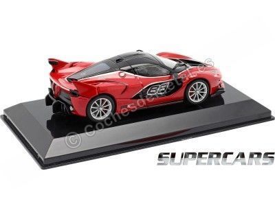 CARSDEMETAL.ES 2014 Ferrari FXX-K "Supercars" Red-Negro 1:43 Editorial Salvat SC12 2