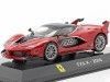 CARSDEMETAL.ES 2014 Ferrari FXX-K "Supercars" Red-Negro 1:43 Editorial Salvat SC12