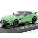 Cochesdemetal.es 2015 Mercedes-Benz AMG GT R Coupé (C190) "SuperCars" Verde 1:43 Editorial Salvat SC13