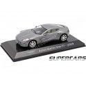 Carsdemetal.es 2009 Aston Martin One-77 "Supercars" prata cinza 1:43 editorial salvat sc14