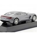 Carsdemetal.es 2009 Aston Martin One-77 "Supercars" prata cinza 1:43 editorial salvat sc14