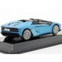 Cochesdemetal.es 2017 Lamborghini Aventador s roadster "Supercars" Blue 1:43 Editorial Salvat SC15