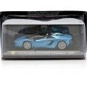 Cochesdemetal.es 2017 Lamborghini Aventador s roadster "Supercars" Blue 1:43 Editorial Salvat SC15