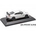 Carsdemetal.es 2017 nissan gt-r nismo r35 "supercarros" branco 1:43 editorial salvat sc16