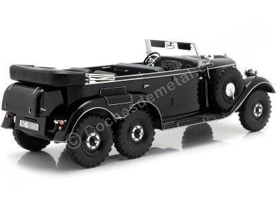 Cochesdemetal.es 1938 Mercedes-Benz G4 Pullman Cabrio (W31) Negro 1:18 MC Group 18209 2