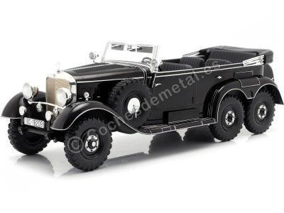 Carsdemetal.es 1938 Mercedes-Benz G4 Pullman Cabrio (W31) Black 1:18 MC Grupo 18209