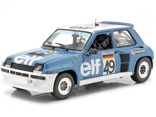 Cochesdemetal.es 1981 Renault R5 Turbo Grupo B European Rally Walter Rohrl 1:18 Solido S1801307