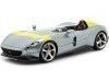 Cochesdemetal.es 2019 Ferrari Monza SP1 Barchetta Monoposto Gris Plata 1:18 Bburago Race Play 16013