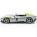 Carsdemetal.es 2019 Ferrari Monza SP1 Bestta cinza prata 1:18 BBBARAGO RACE PLAY 16013