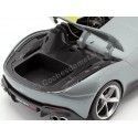 Cochesdemetal.es 2019 Ferrari Monza SP1 Boat Monopost Gris Plata 1:18 Bburago Race Play 16013