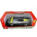 Carsdemetal.es 2019 Ferrari Monza SP1 Bestta cinza prata 1:18 BBBARAGO RACE PLAY 16013