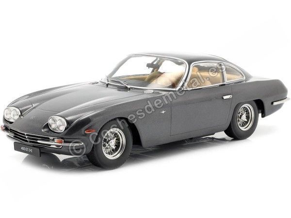 Cochesdemetal.es 1965 Lamborghini 400 GT 2+2 Anthracit 1:18 KK-Scale 180392