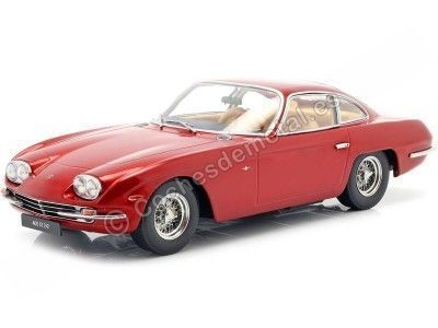 1965 Lamborghini 400 GT 2+2 Red Metallic 1:18 KK-Scale 180393 Cochesdemetal.es