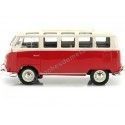 Carsdemetal.es 1961 Volkswagen T1 Samba Bus Red/Creme 1:25 Maisto 31956