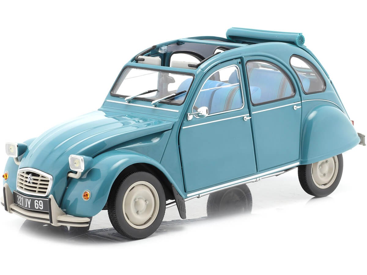 Citroen 2CV AZL Blue Norev 1/18