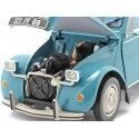 Cochesdemetal.ES 1982 Citroen 2CV 6 Club Laguna Azul 1:18 NOREV 181492
