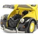 Cochesdemetal.es 1982 Citroen 2cv Charleston Amarillo / Negro 1:18 NOREV 181493