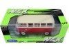 Carsdemetal.es 1963 Volkswagen T1 Classical Red/White Microbus 1:18 bem 18054