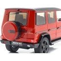 Carsdemetal.es 2018 Mercedes-Benz G-Klasse G63 AMG (W463) Vermelho 1:18 ISCALE 118000000038