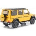 Carsdemetal.es 2018 Mercedes-Benz G-Klasse G63 AMG (W463) Amarelo 1:18 ISCALE 118000000039
