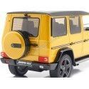 Carsdemetal.es 2018 Mercedes-Benz G-Klasse G63 AMG (W463) Amarelo 1:18 ISCALE 118000000039