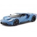 Cochesdemetal.es 2017 Ford GT Azul Metalizado 1:24 Welly 24082