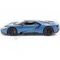 Cochesdemetal.es 2017 Ford GT Metallic Blue 1:24 Welly 24082