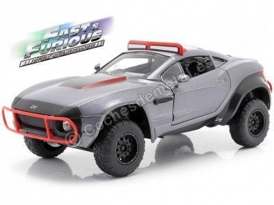 2017 Local Motors Rally Fighter "Fast & Furious 8" Gray 1:24 Jada Toys 98297 Cochesdemetal.es