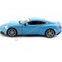 Cochesdemetal.es 2004 Aston Martin Vanquish Azul Claro 1:24 Welly 24046