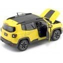 Cochesdemetal.es 2016 Jeep Renegade Trailhawk Amarillo 1:24 Welly 24071