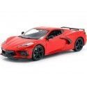 Cochesdemetal.es 2020 Chevrolet Corvette C8 Stingray Rojo 1:18 Maisto 31447