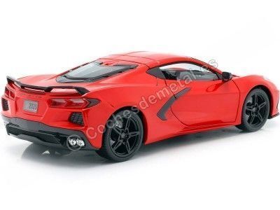 Cochesdemetal.es 2020 Chevrolet Corvette C8 Stingray Rojo 1:18 Maisto 31447 2