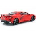 Cochesdemetal.es 2020 Chevrolet Corvette C8 Stingray Rojo 1:18 Food 31447